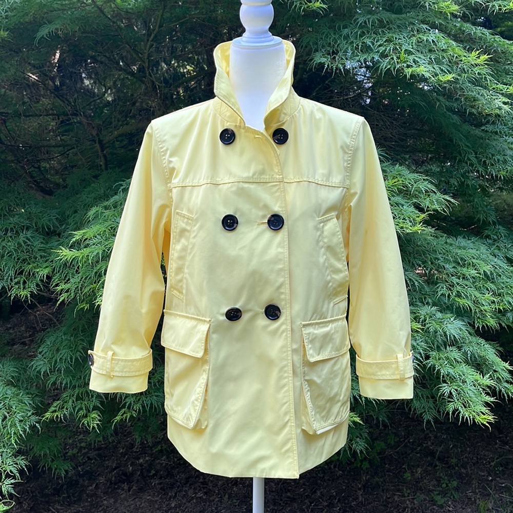 EUC MARTIN + OSA YELLOW RAIN JACKET